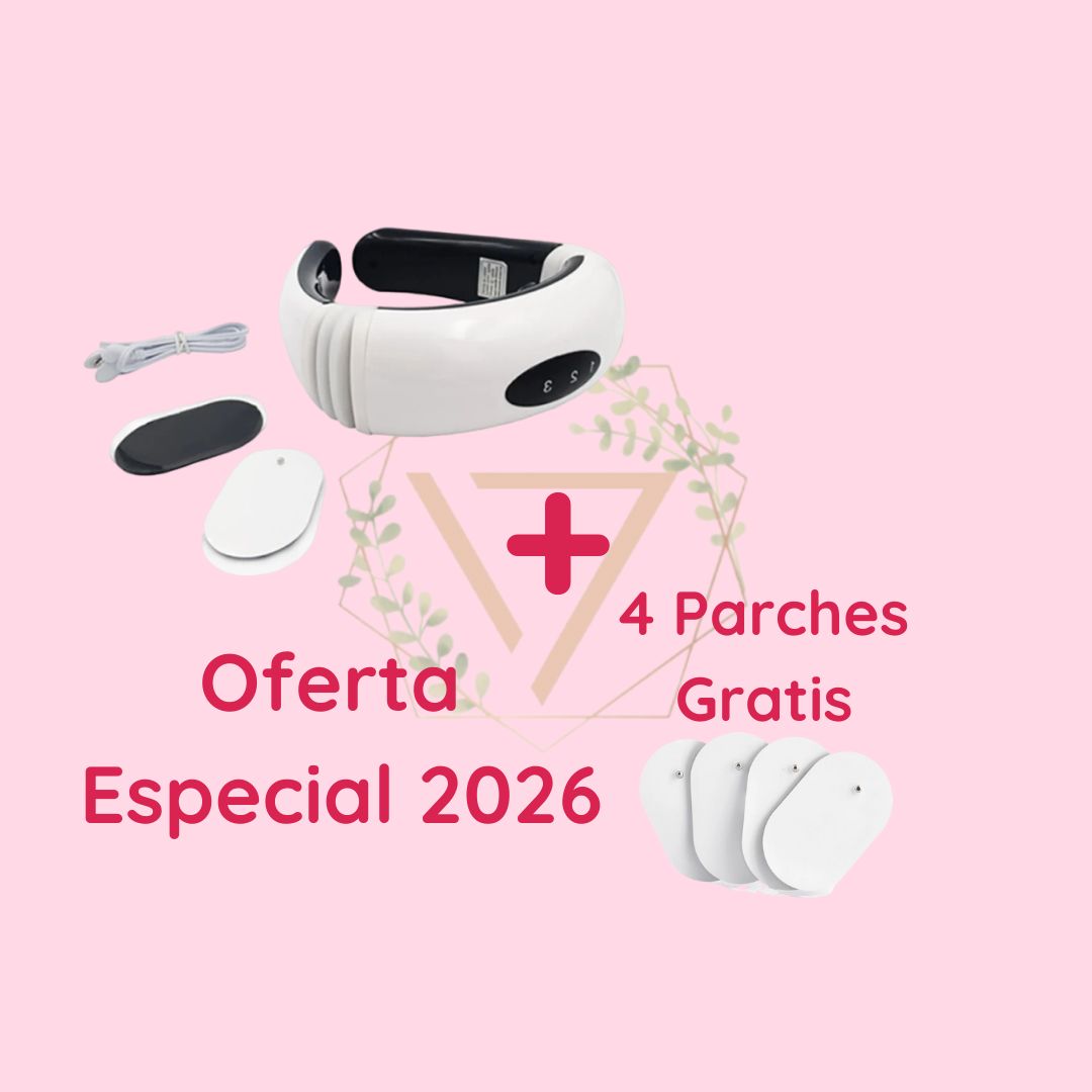 Masajeador de Cuello y Espalda + 4 Parches Gratis
